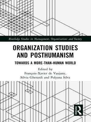 cover image of Organization Studies and Posthumanism